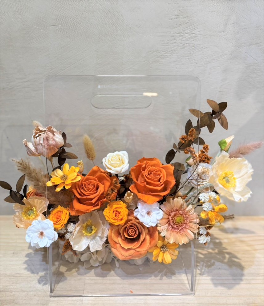 手提永生花禮